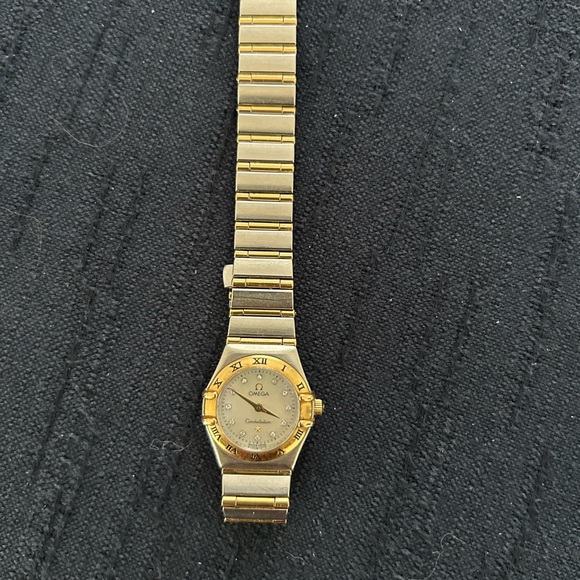Gold and Silver Omega Constellation Watch - Picture 2 of 5